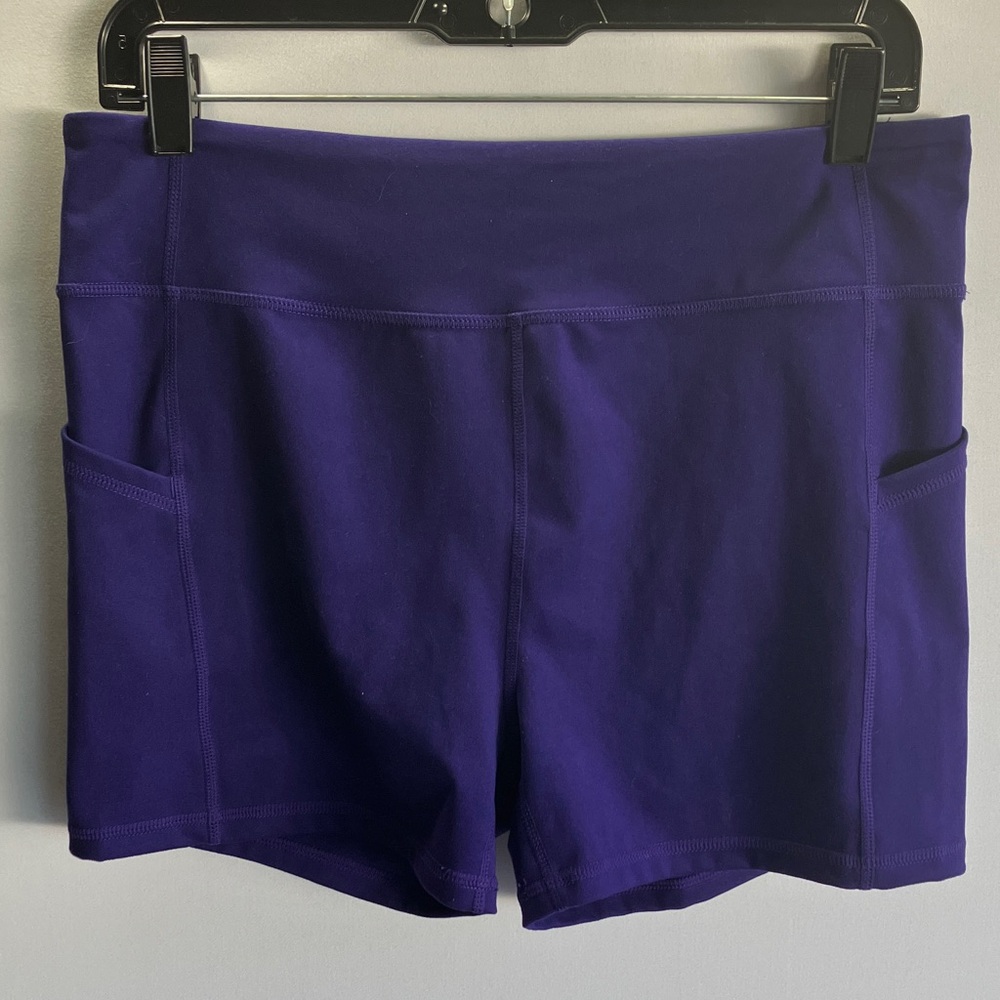 Zella Women's Deep Purple Athletic Shorts